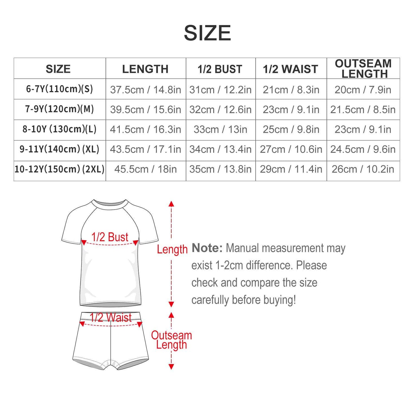 Costume da Bagno Bambino Personalizzato | Set Mare Due Pezzi