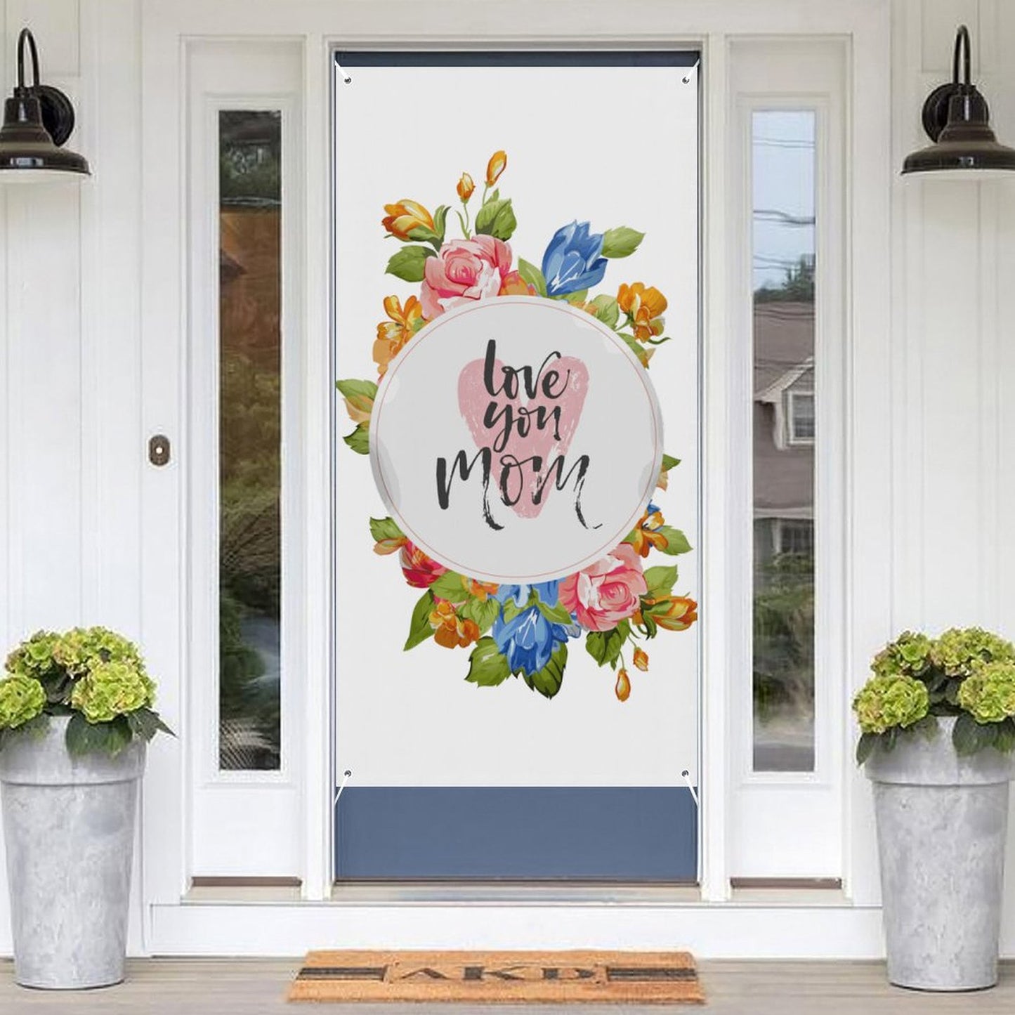 Striscione Personalizzato con Foto 90x180cm | Banner Decorativo per Feste