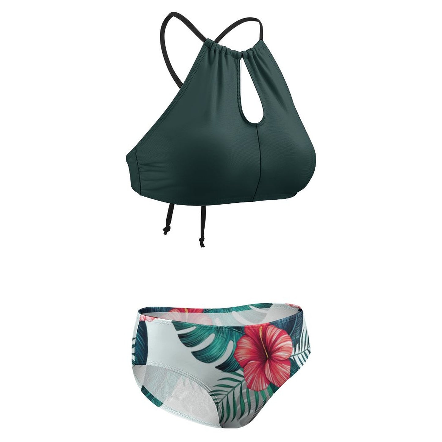 Bikini Triangolo Personalizzato | Costume Donna Allacciatura Collo Regolabile