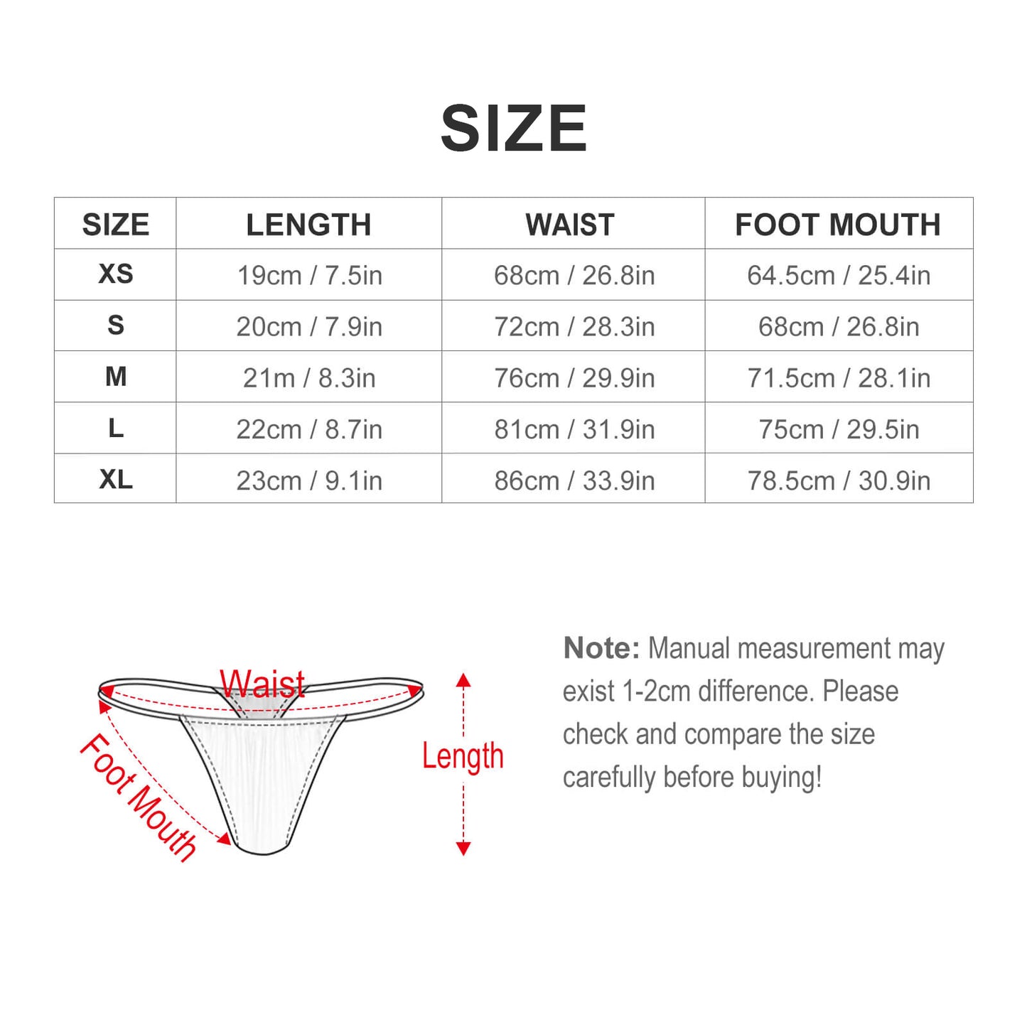 Perizoma Personalizzato Donna | Tessuto Yoga, Comfort Invisibile