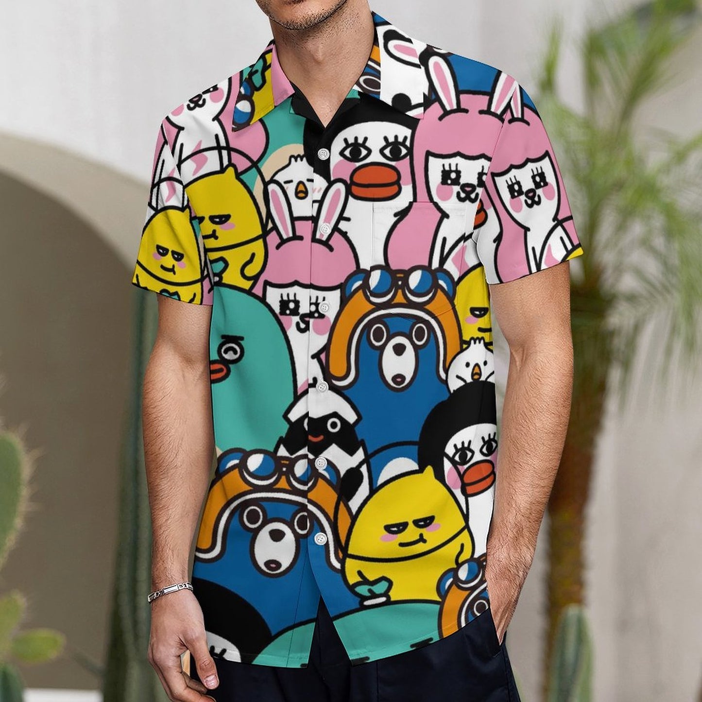 Camicia Casual da Uomo Personalizzata | Stampa Foto su Camicia