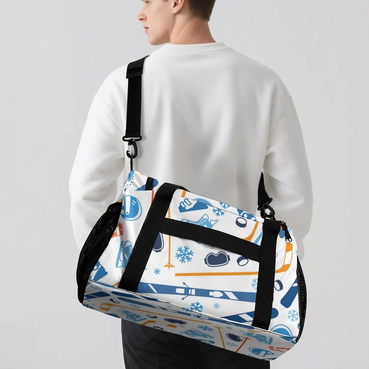 Borsone da Viaggio Personalizzato con Foto | Tessuto Twill Robusto
