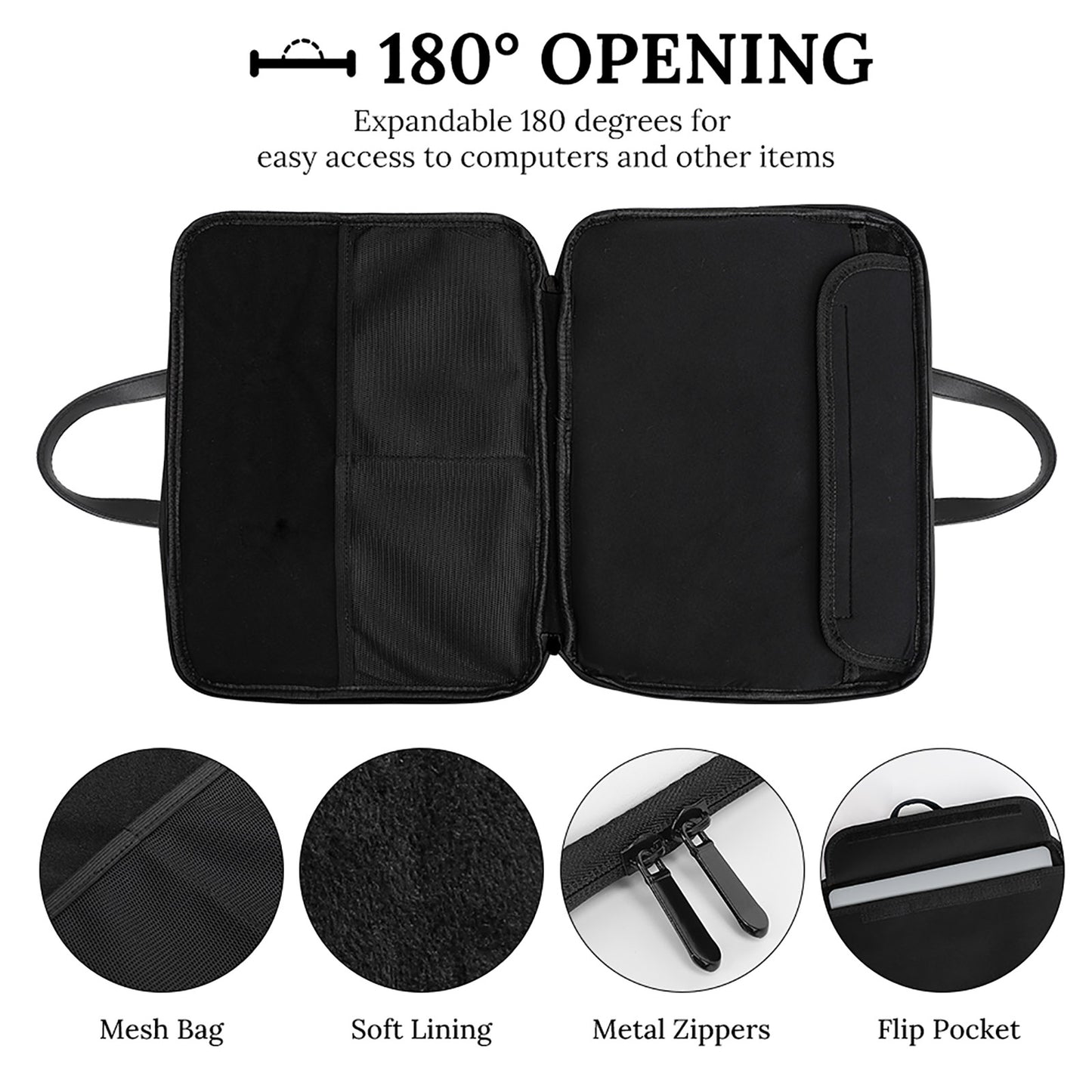 Borsa Porta PC Personalizzata con Logo | Regalo Aziendale in Pelle PU