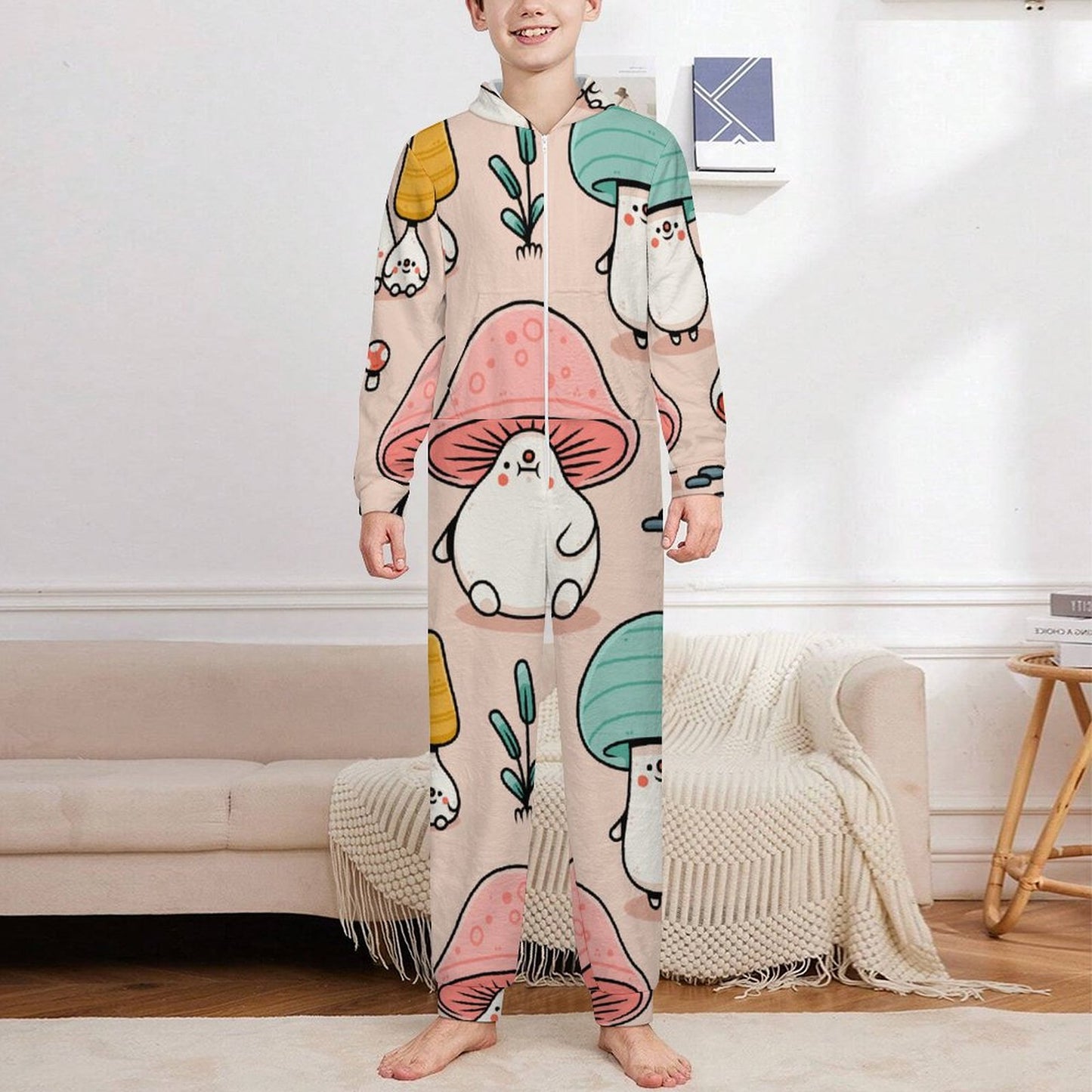 Tuta Intera Bambini Personalizzata | Pigiama Flanella con Foto