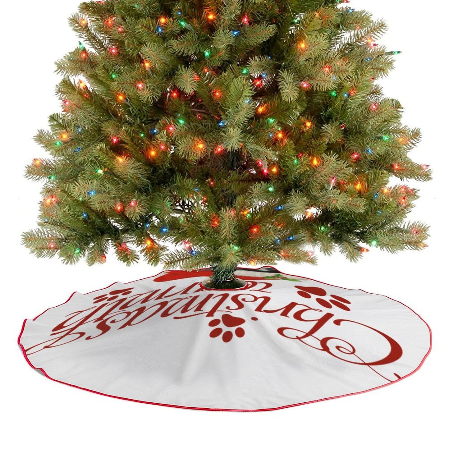 Tappeto Albero di Natale Bifacciale | Protezione e Stile Doppio