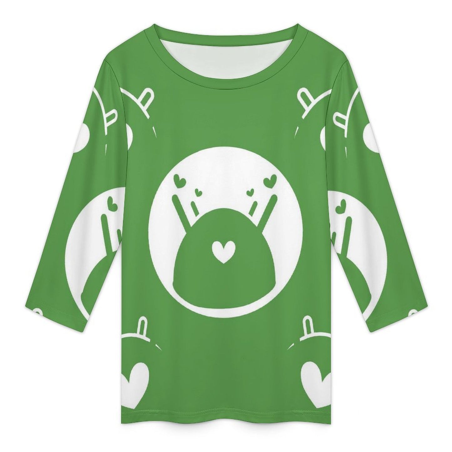 T-shirt Uomo 3/4 Personalizzata con Foto | Maglia Manica Tre Quarti