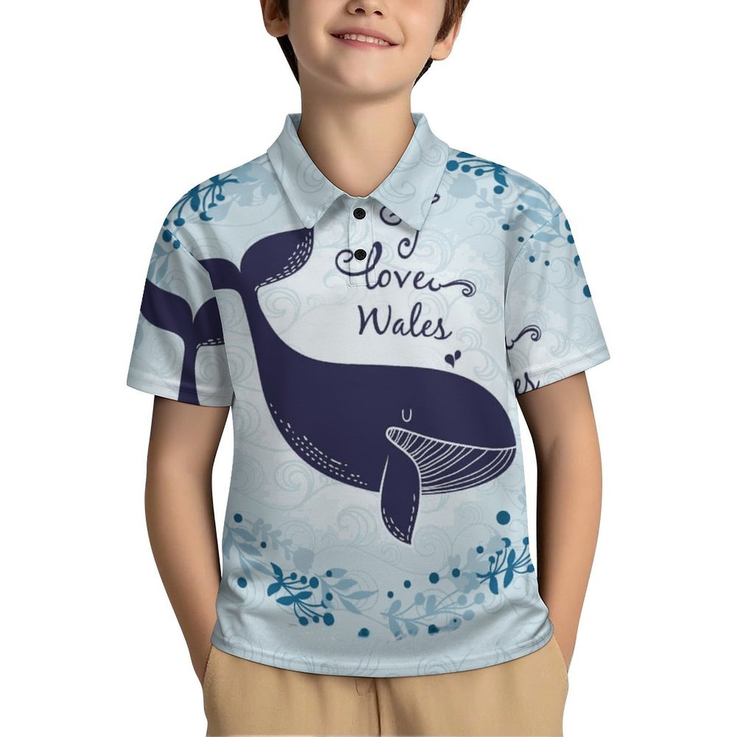 Polo Bambino Personalizzata con Foto | Polo Piqué per Bambini