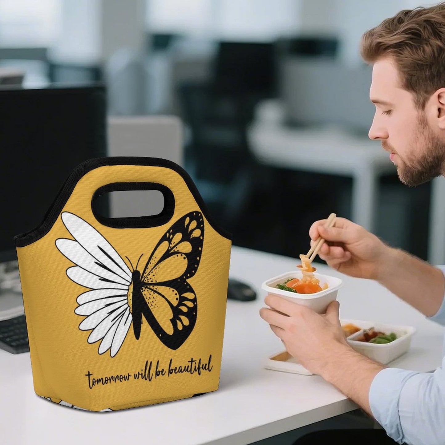Borsa Pranzo Personalizzata | Impermeabile e Resistente | Stampa Foto