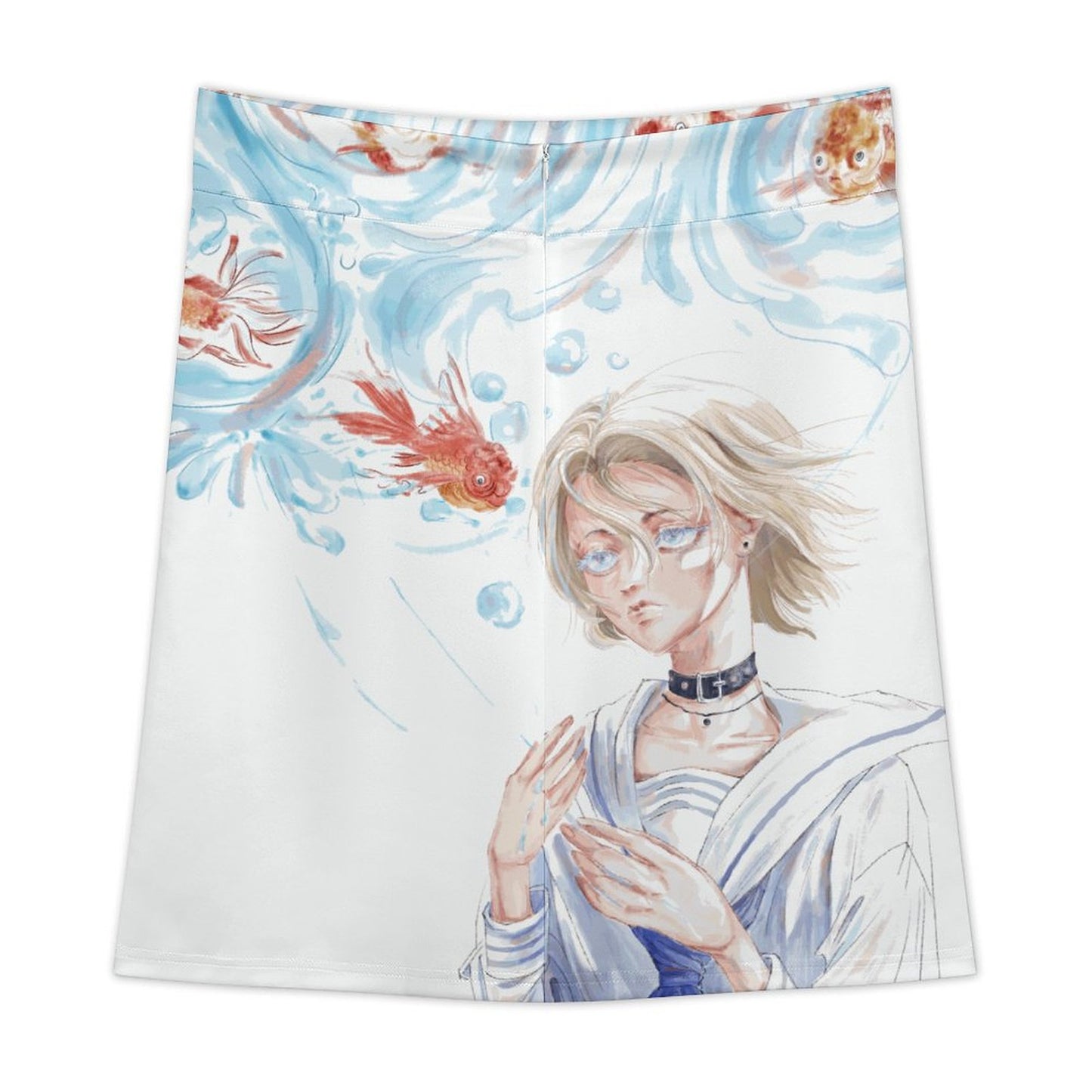Gonna Corta Donna Personalizzata | Regalo Unico Tessuto Air Layer