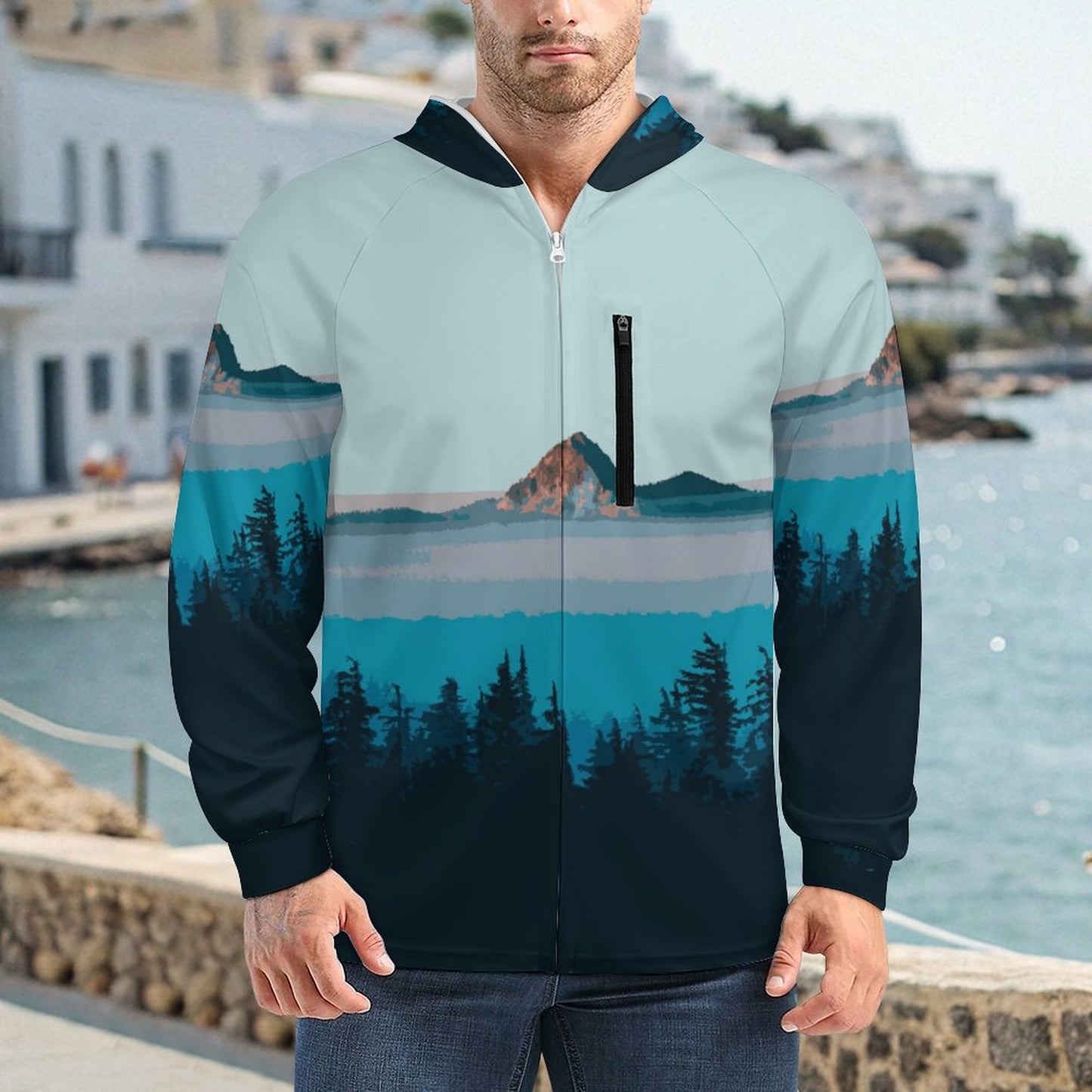 Felpa Pesca Personalizzata con Cappuccio | Maglia Protezione UV