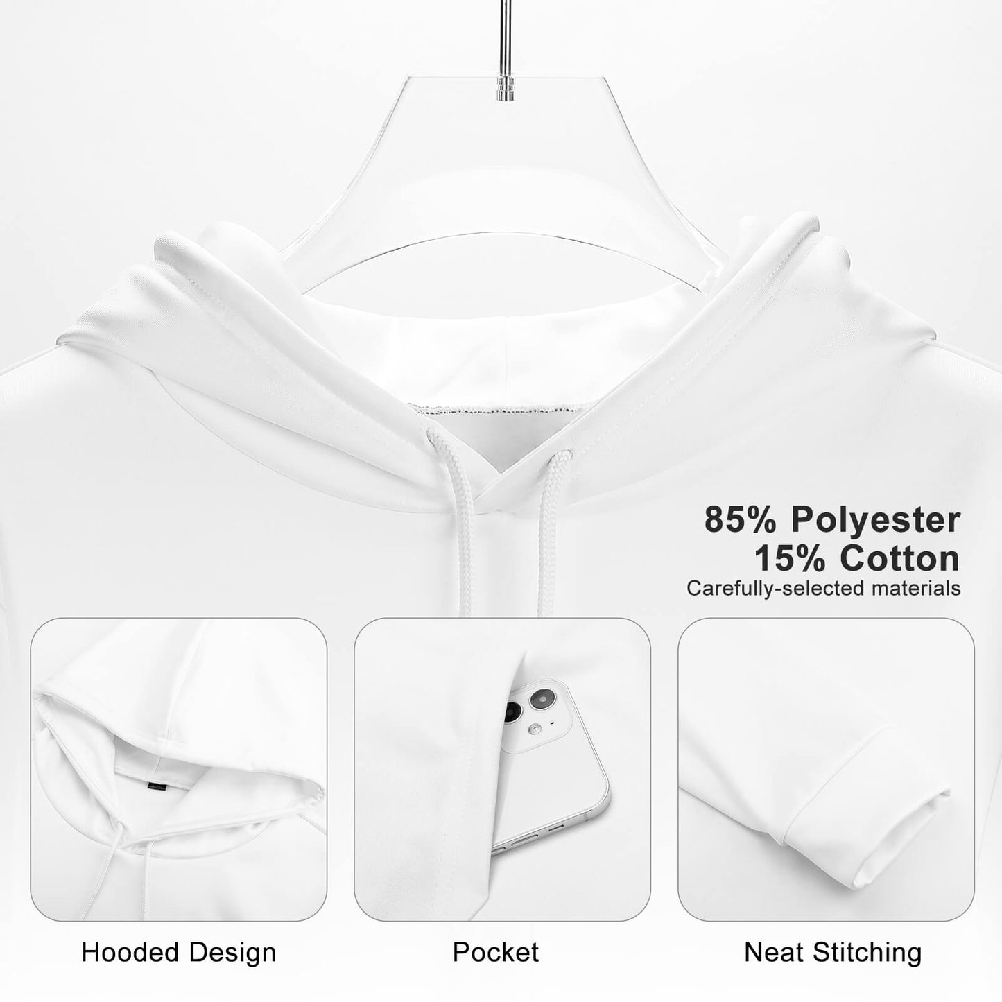 Felpa Drop Shoulder Personalizzata | Hoodie Oversize Stampa HD & Comfort