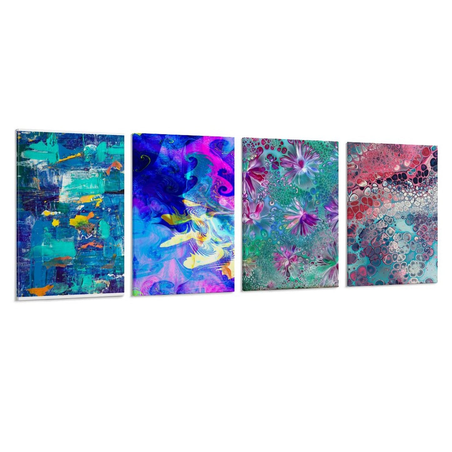 Set 4 Quadri Personalizzati | Crea la Tua Galleria a Parete