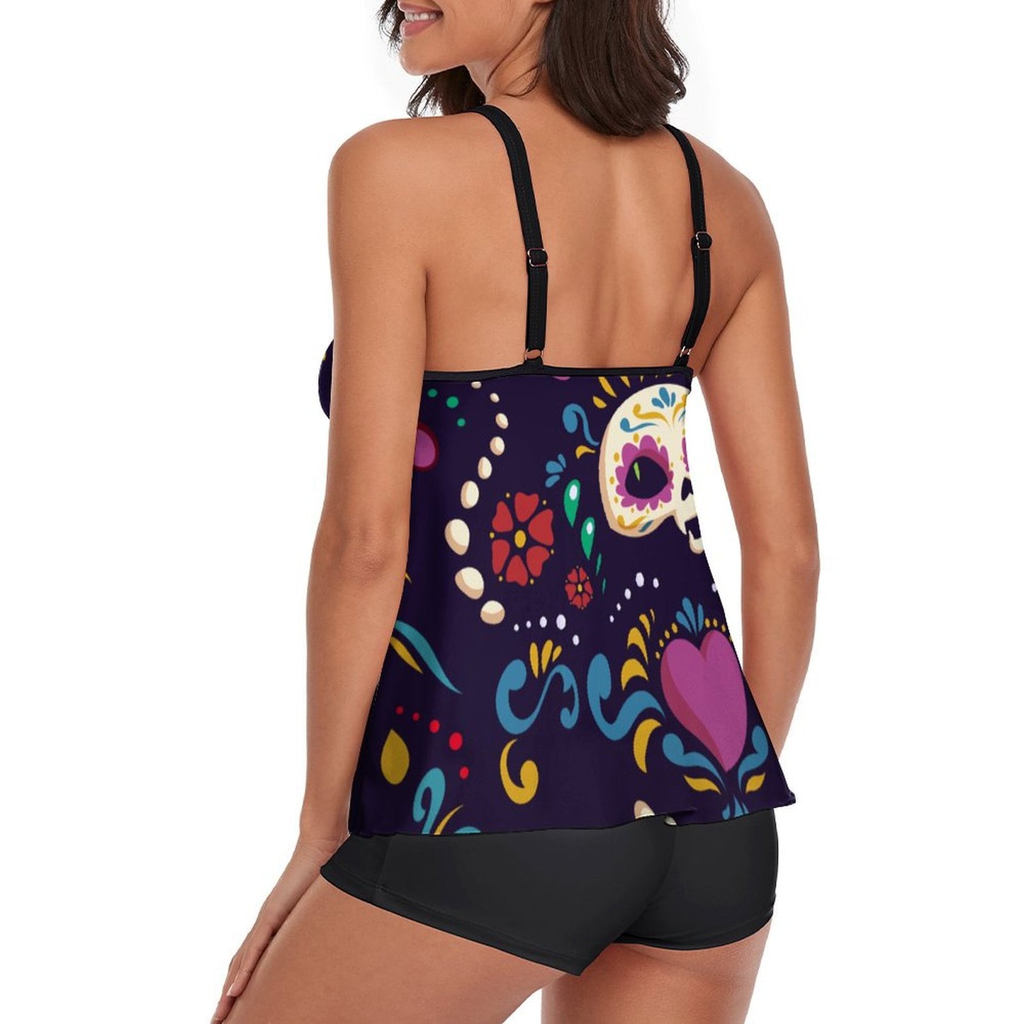 Costume Donna Due Pezzi con Gonna Personalizzabile | Stampa Foto Bikini
