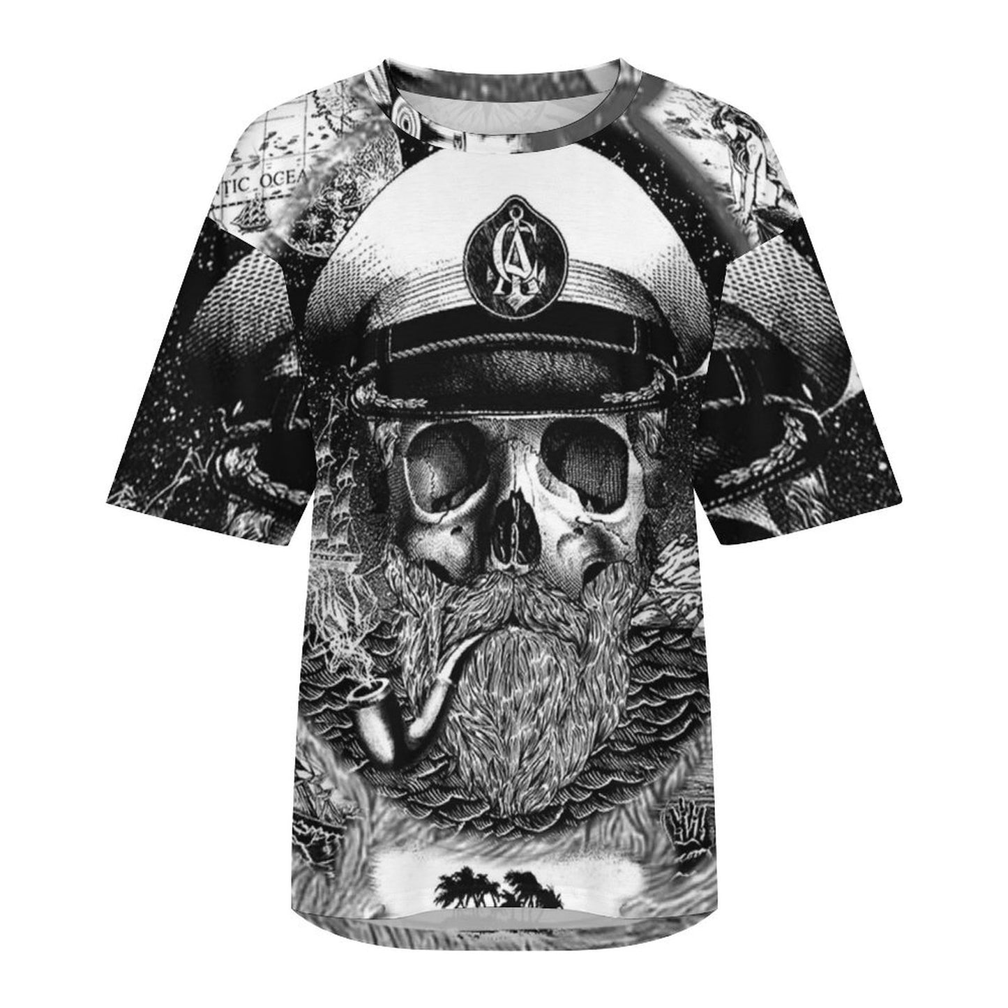 T-shirt Personalizzata Stile Ampio | Cotone Drop-Shoulder