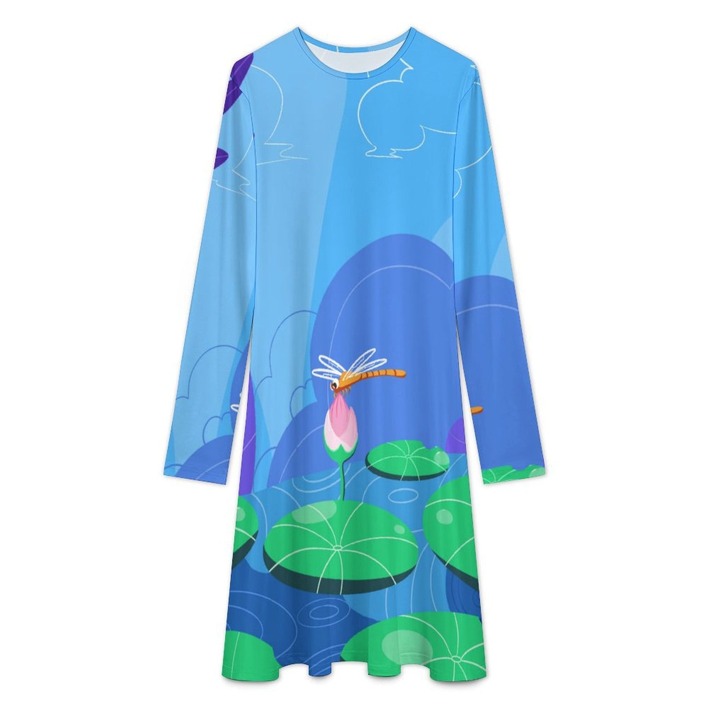 Abito Personalizzato Donna A-Line | Regalo Unico con Foto