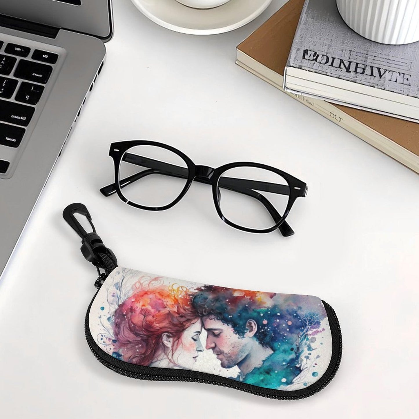 Custodia per Occhiali Personalizzata in Neoprene | Astuccio Morbido con Foto