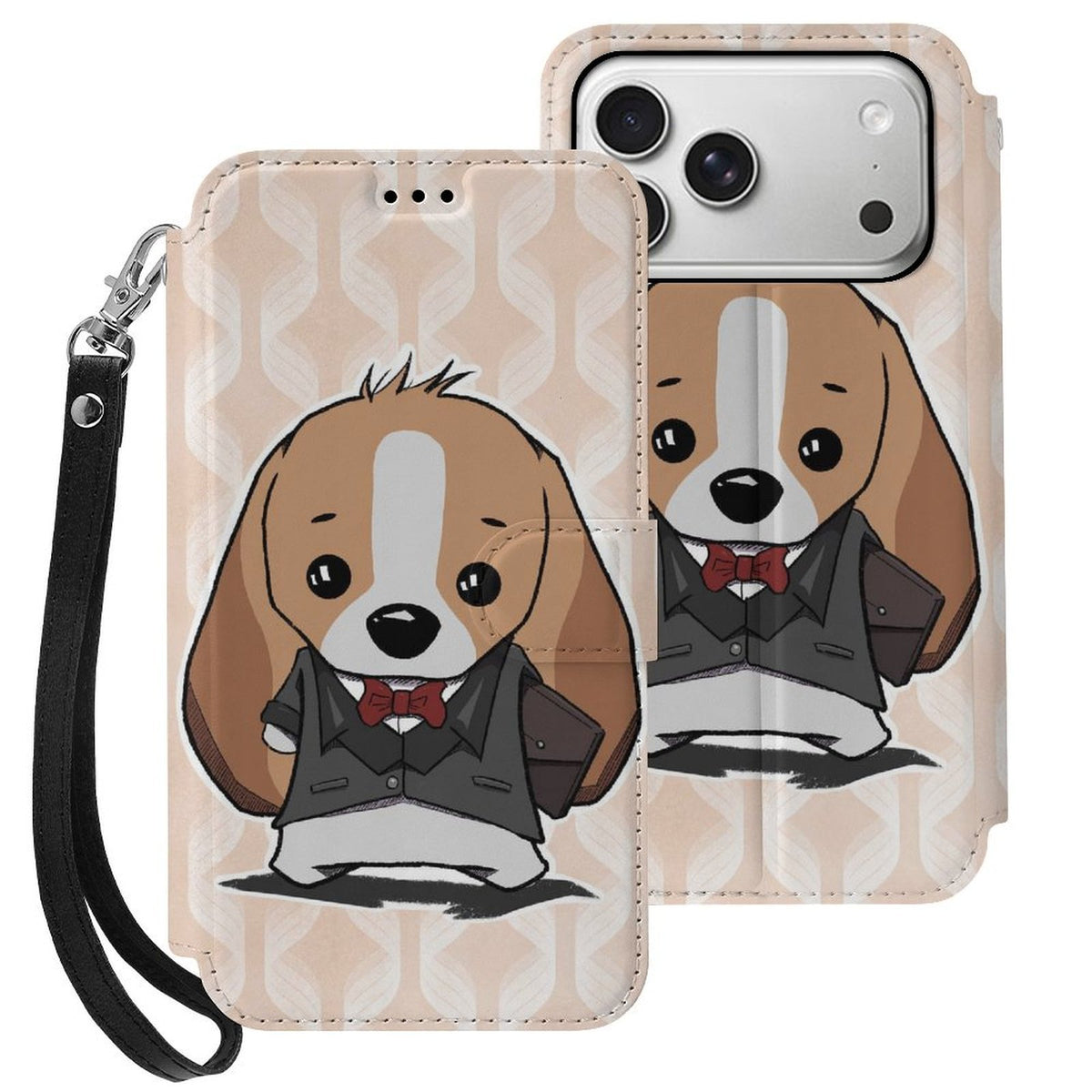 Mobile Phone Case for Apple IPhone 18 A Dog in A Suit