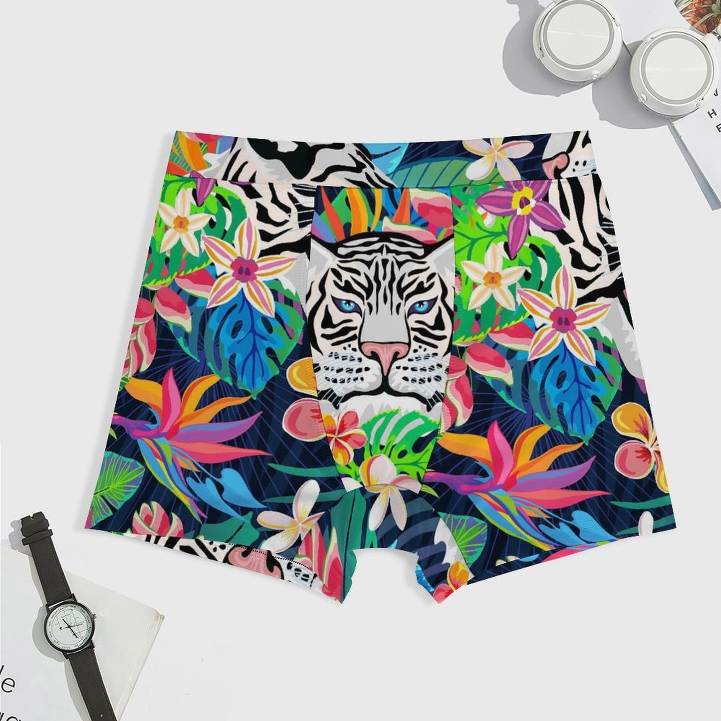 Boxer Uomo Personalizzati in Puro Cotone | Stampa la Tua Foto (DTG)
