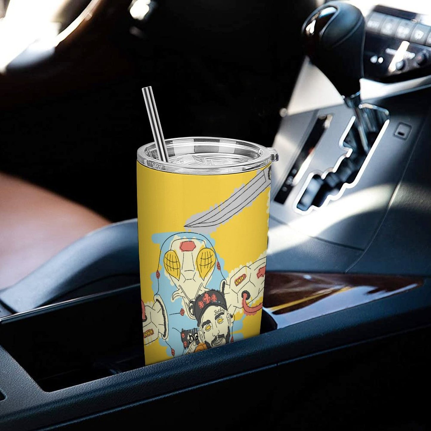 Bicchiere Termico Auto Personalizzato Inox 304 | Stampa UV | 590ml