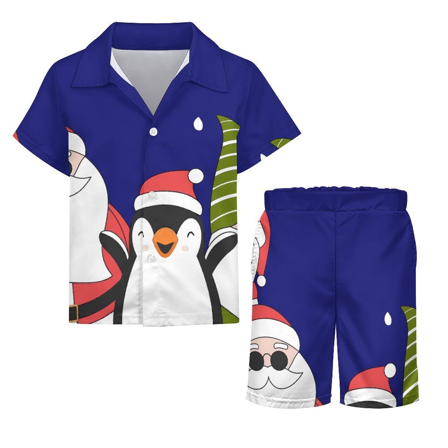 Completo Spiaggia Bambino Personalizzato | Set Camicia e Pantaloncino