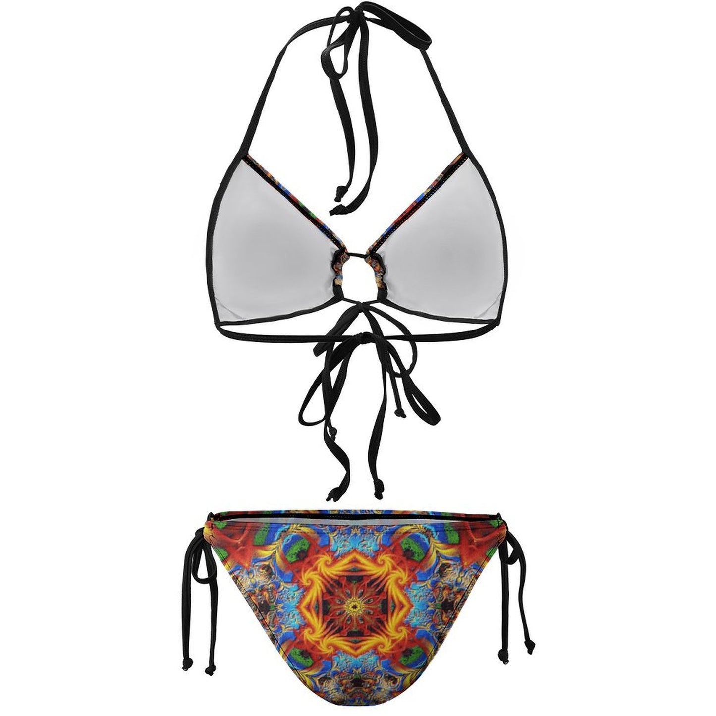 Bikini Donna Due Pezzi Personalizzato | Laccetti Laterali | Stampa Foto