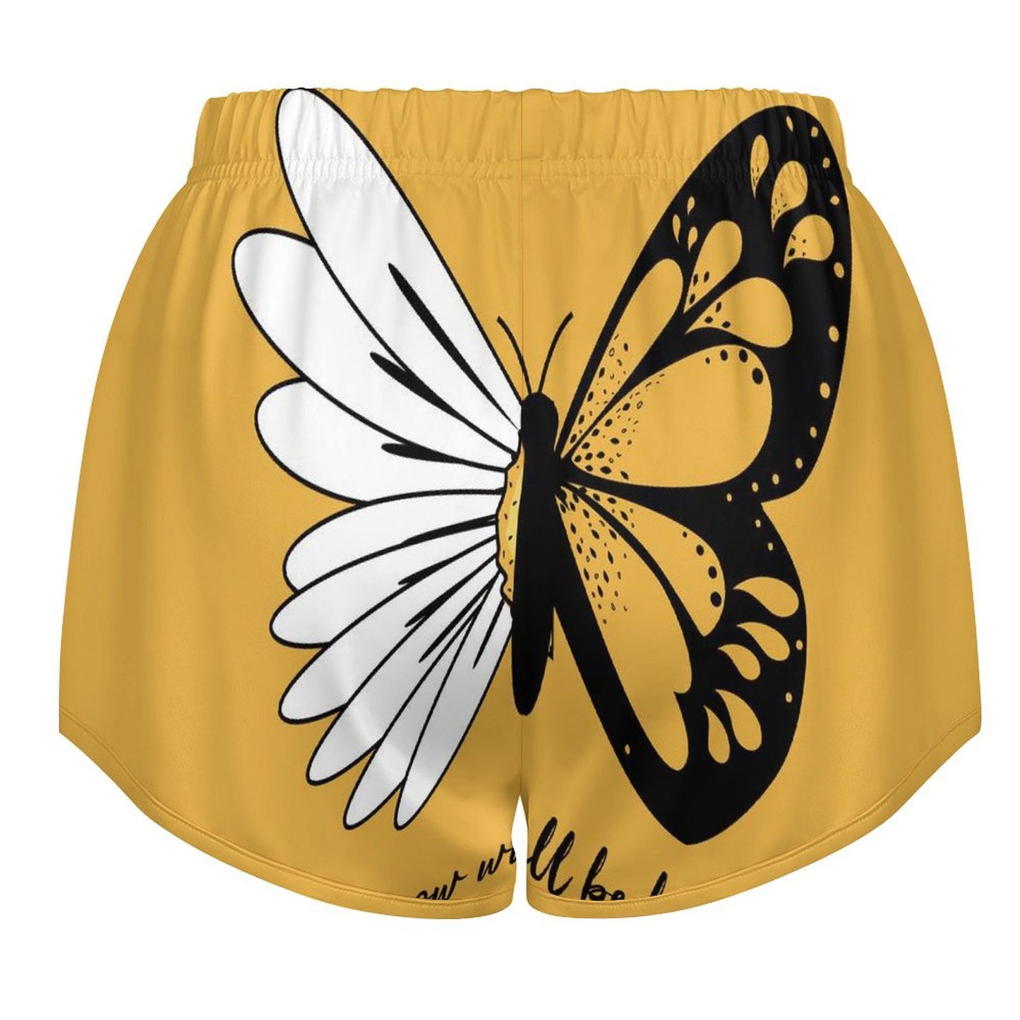 Pantaloncini Sportivi Donna Personalizzati | Tessuto Morbido Effetto Seta