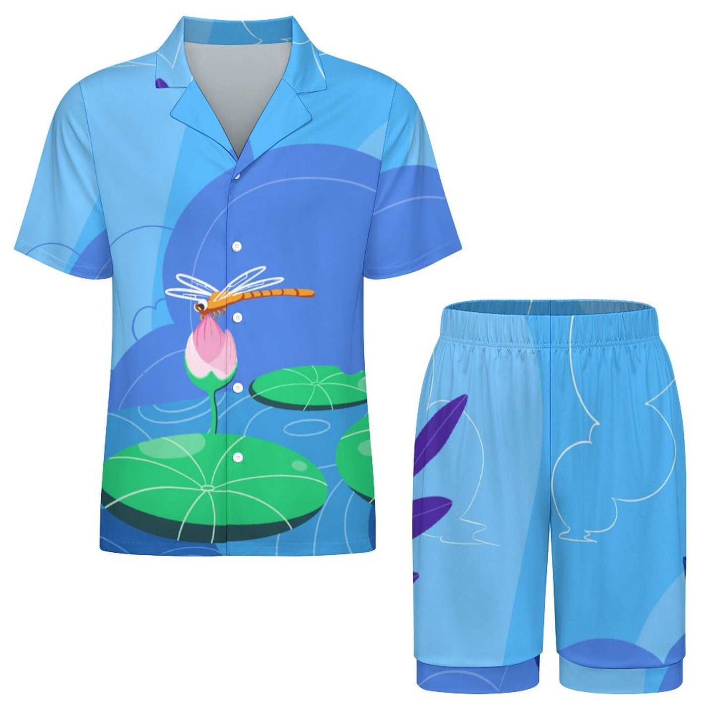 Pigiama Uomo Personalizzato Corto | Set Estivo con Foto | Idea Regalo