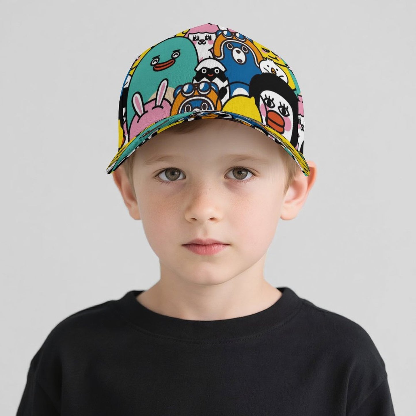 Cappellino Bambini Personalizzato con Foto | Berretto da Baseball Regolabile