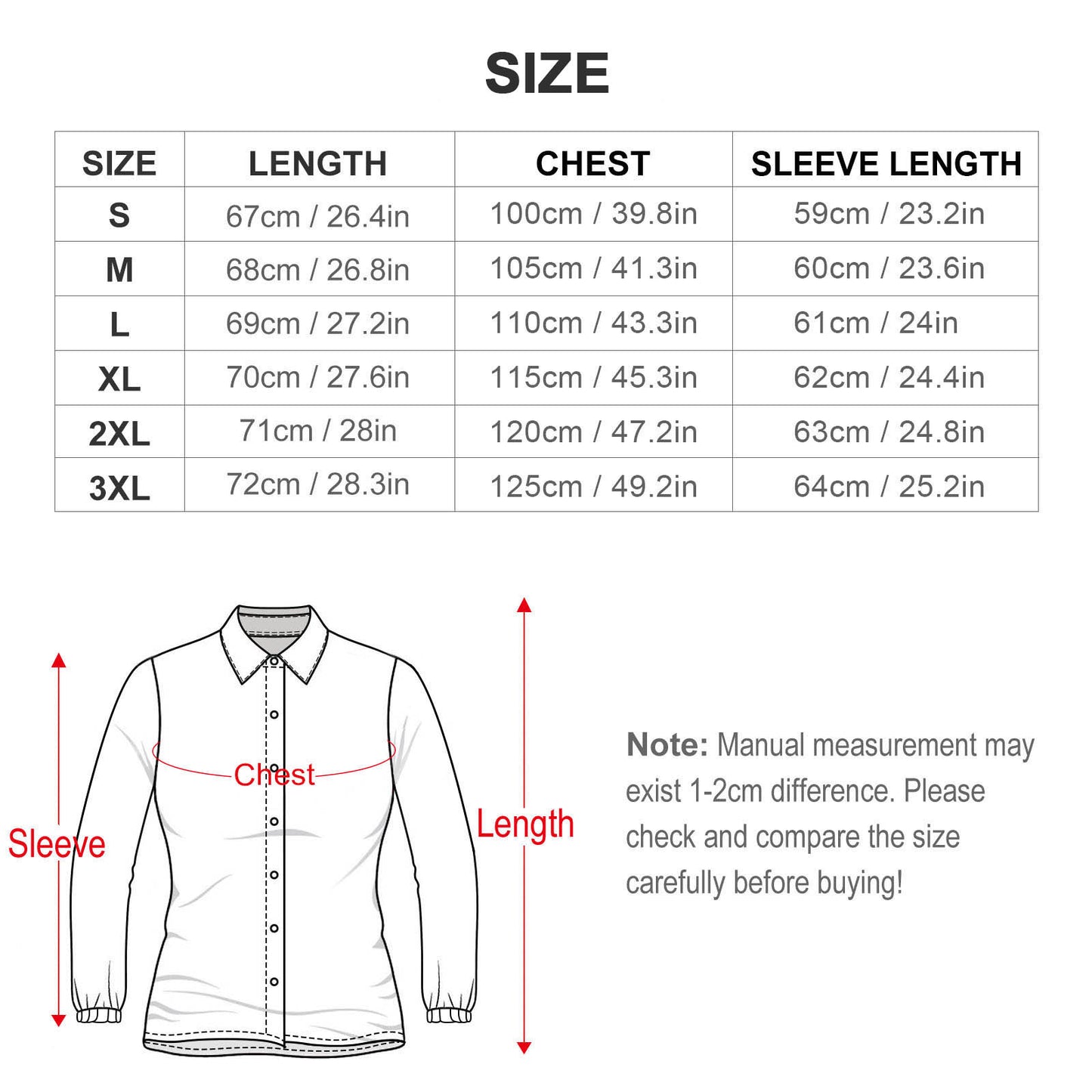 Camicia Donna Rétro Personalizzata | Blusa Maniche Lunghe con Foto