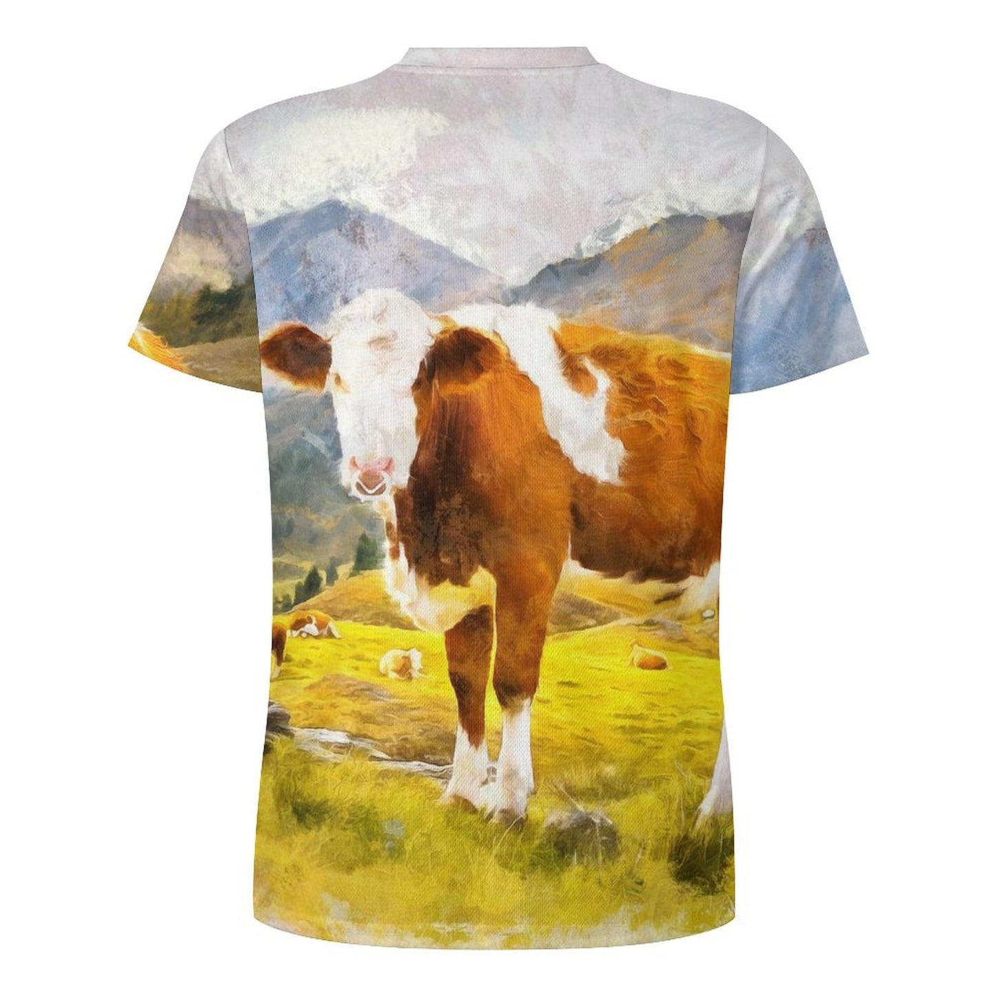 T-Shirt Personalizzata Uomo in Seta di Ghiaccio | Stampa la Tua Foto