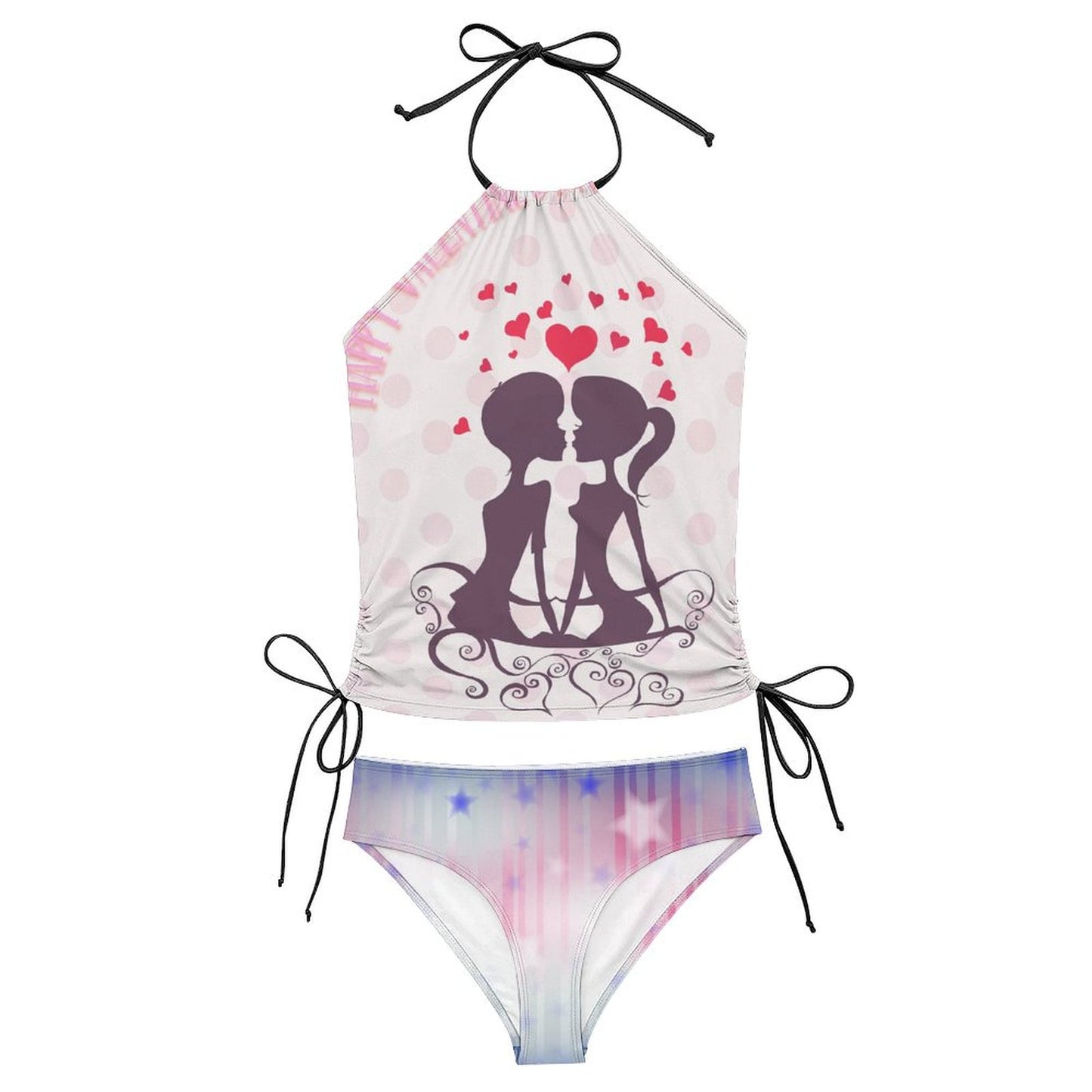 Tankini Personalizzato con Foto | Costume Due Pezzi Donna | Stampa Unica