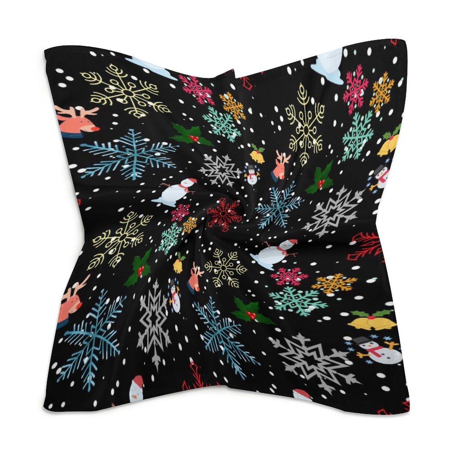 Foulard Quadrato Seta Personalizzato | Stampa Unica | Accessorio Elegante
