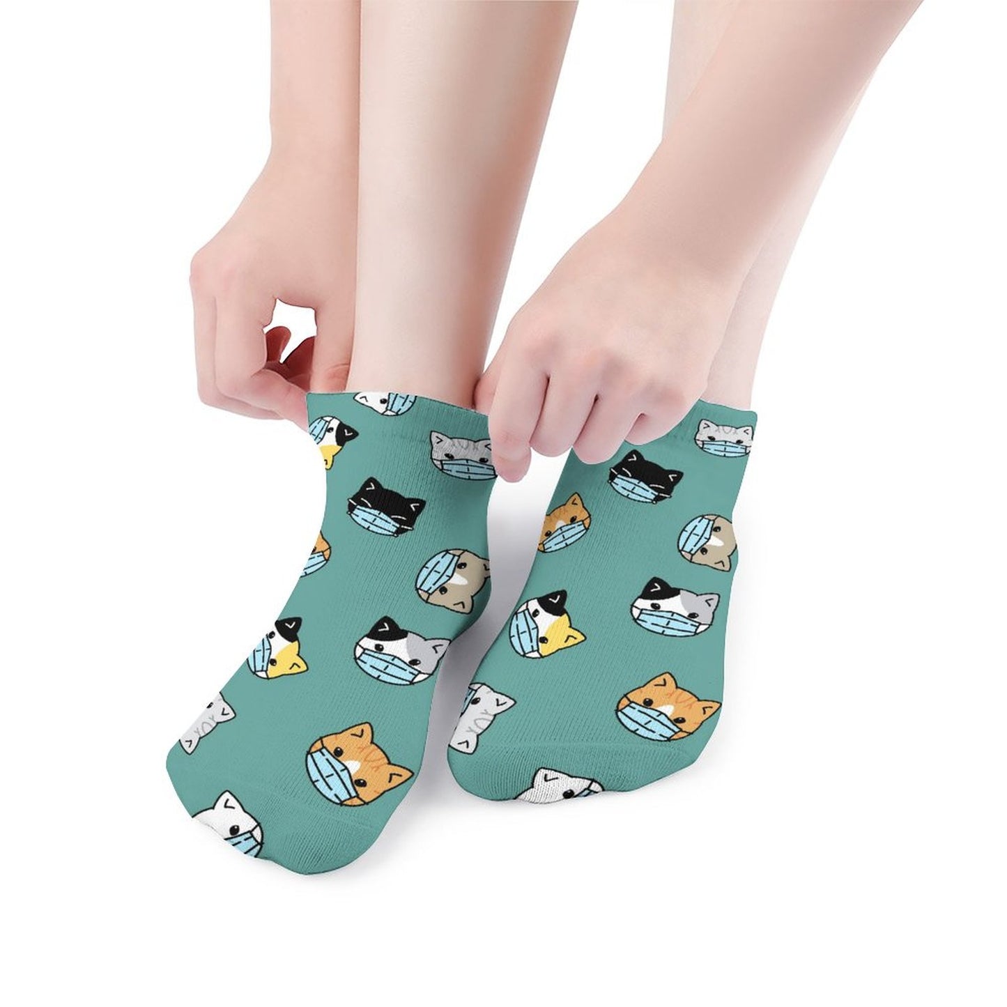 Calzini Corti Personalizzati con Foto | Calze Stampate Divertenti