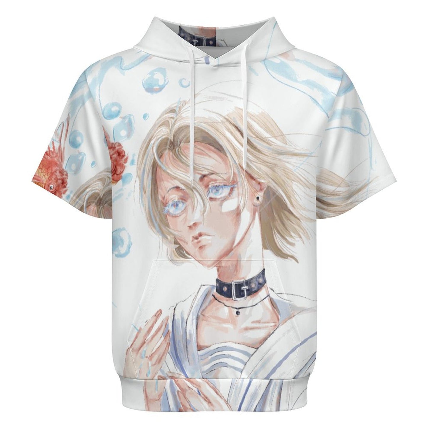 Felpa Uomo Maniche Corte Personalizzata | Tessuto Tecnico Air Layer