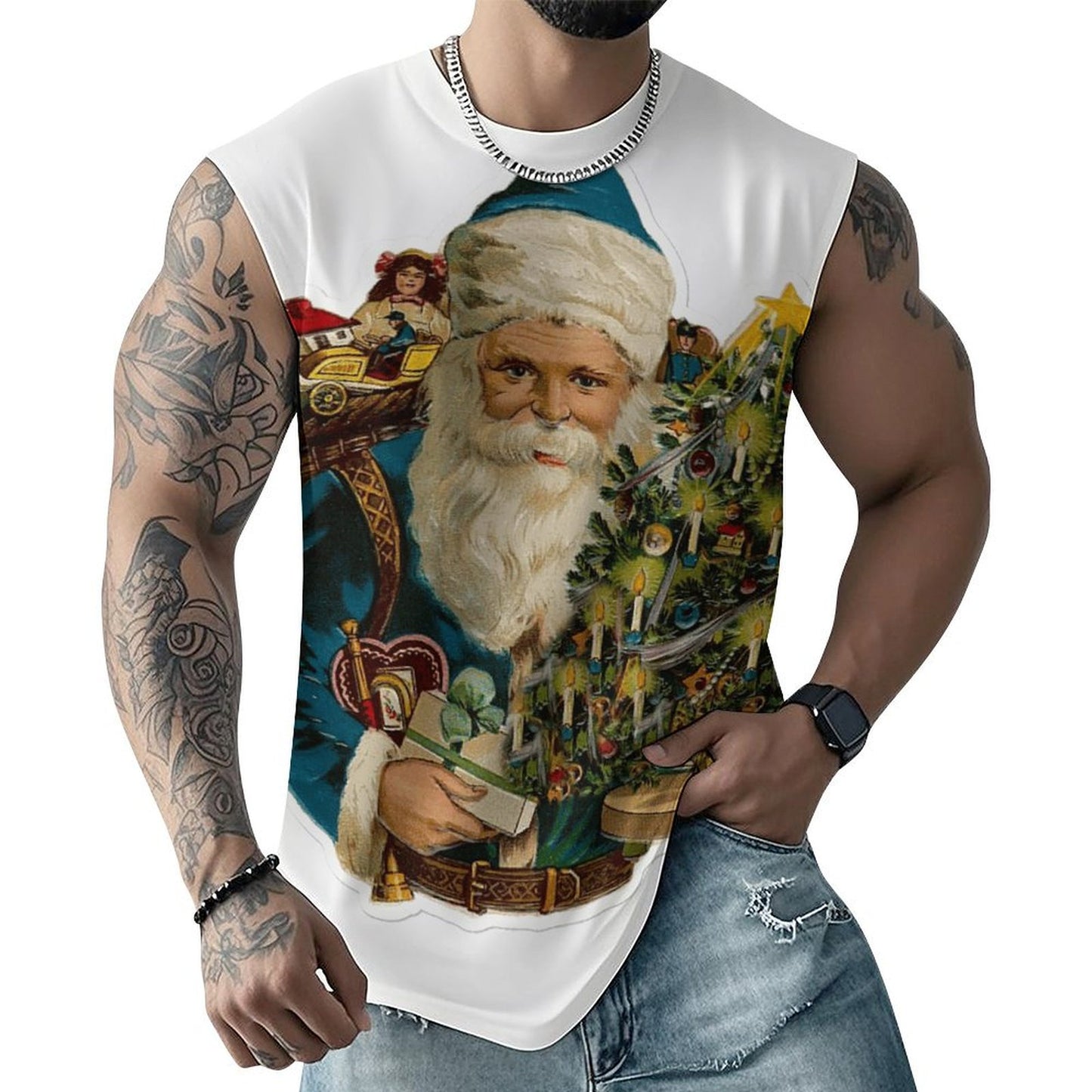 T-shirt Senza Maniche Personalizzata | Canottiera con Stampa Foto