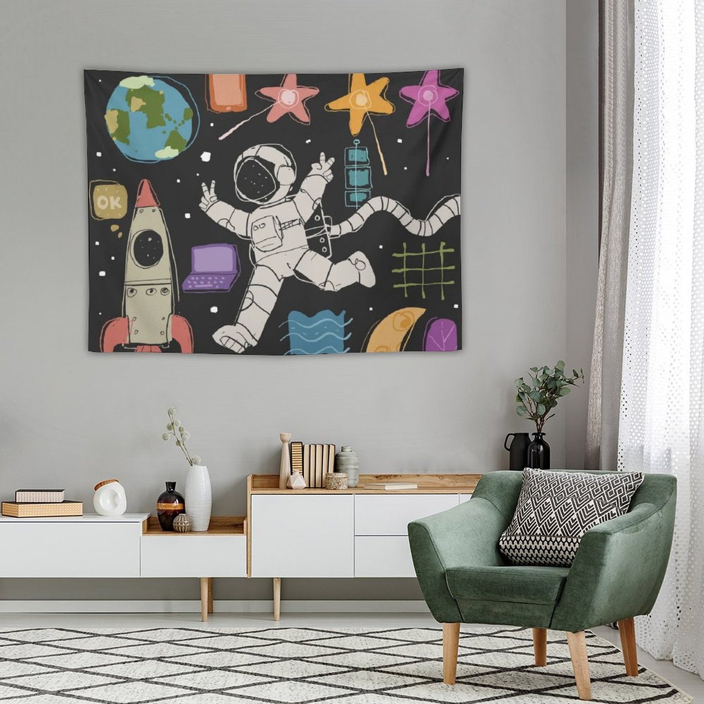 Arazzo Personalizzato da Parete | Stampa Unica | Decorazione Poliestere