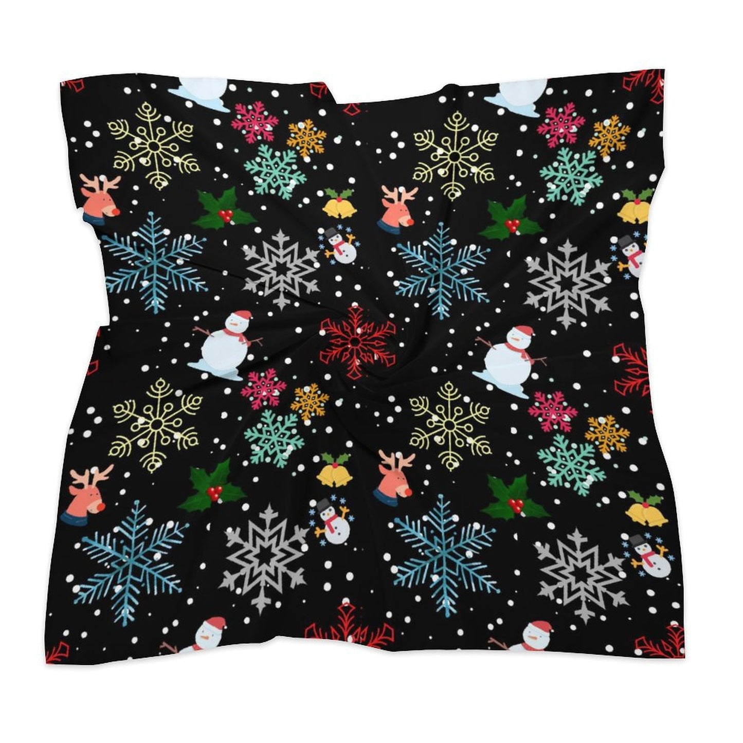 Foulard Quadrato Seta Personalizzato | Stampa Unica | Accessorio Elegante