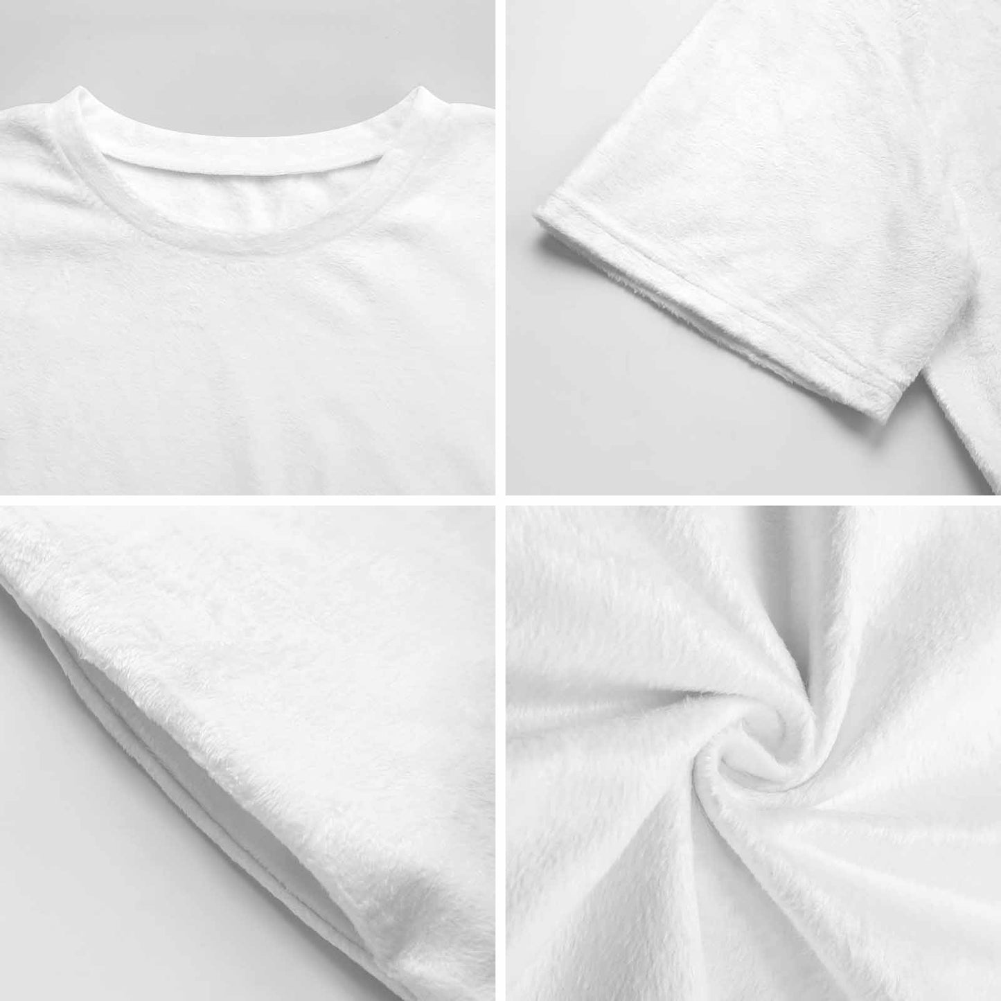 Pigiama Donna Taglie Forti Personalizzato | Camicia Notte Flanella con Foto