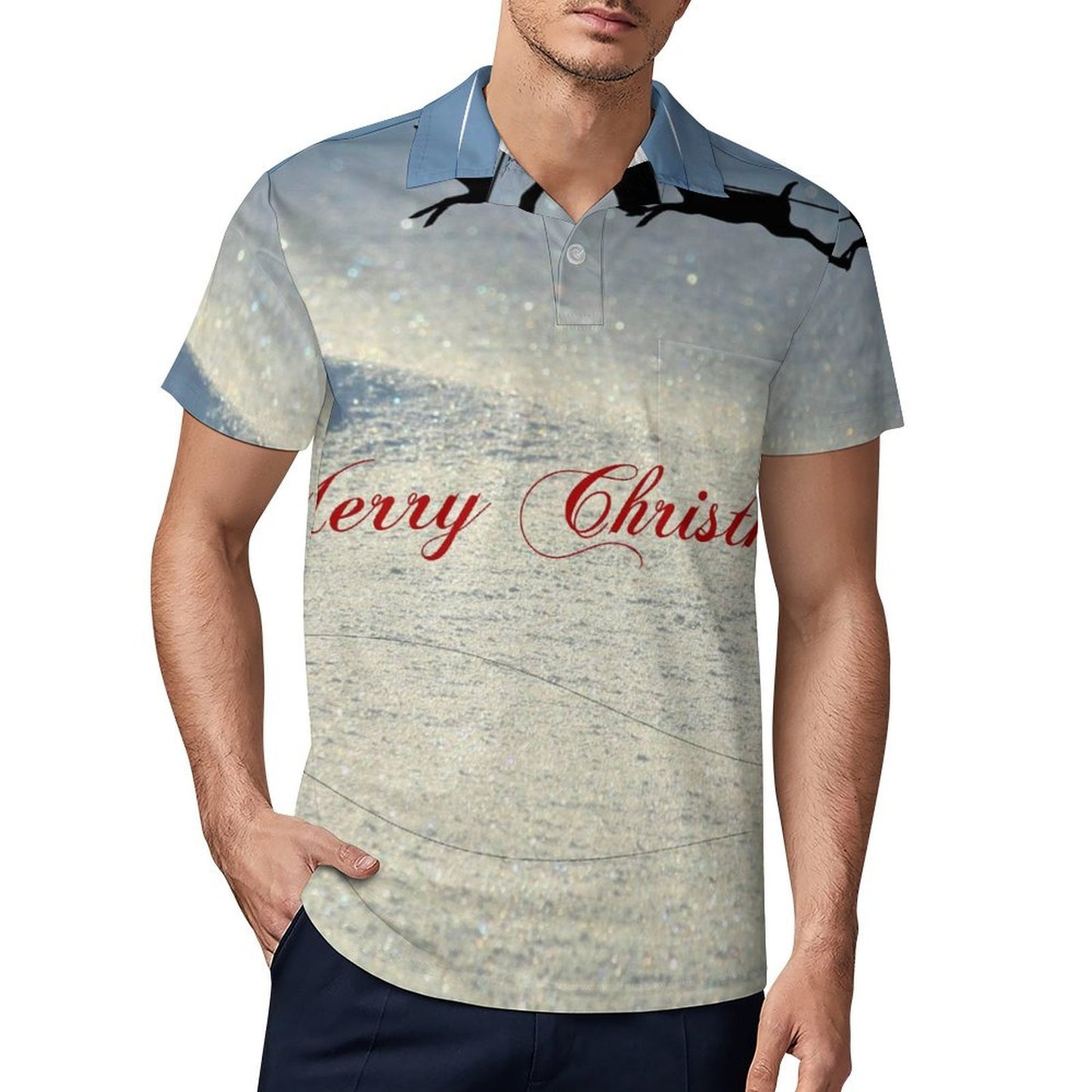 Polo Uomo Personalizzata con Taschino | Tessuto Tecnico Seta di Latte