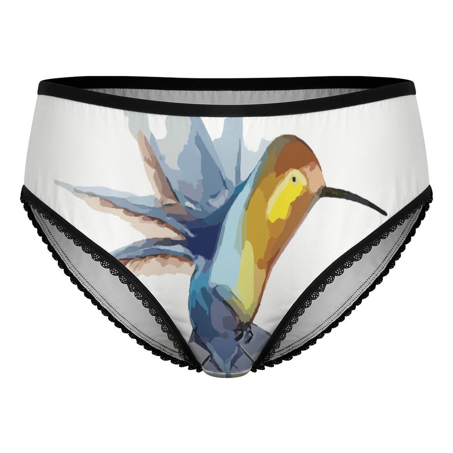 Slip Donna Personalizzato con Foto | Pizzo e Seta di Latte | Regalo Intimo
