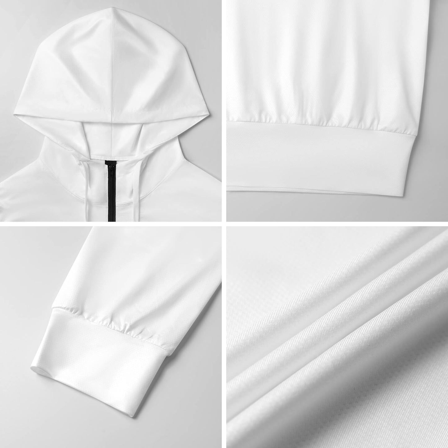 Felpa Tecnica con Zip Personalizzabile | Stampa su Tessuto Micro-Mesh
