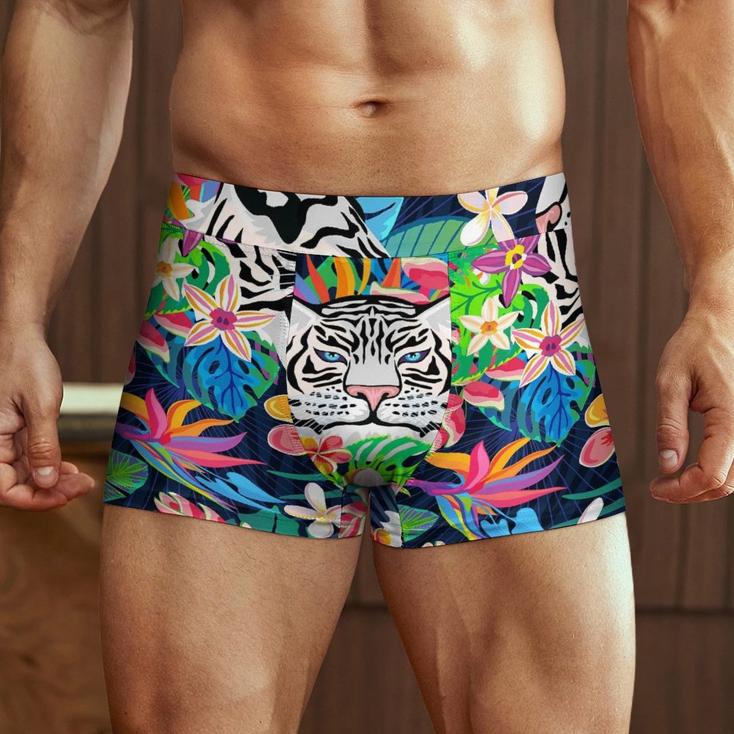 Boxer Uomo Personalizzati in Puro Cotone | Stampa la Tua Foto (DTG)