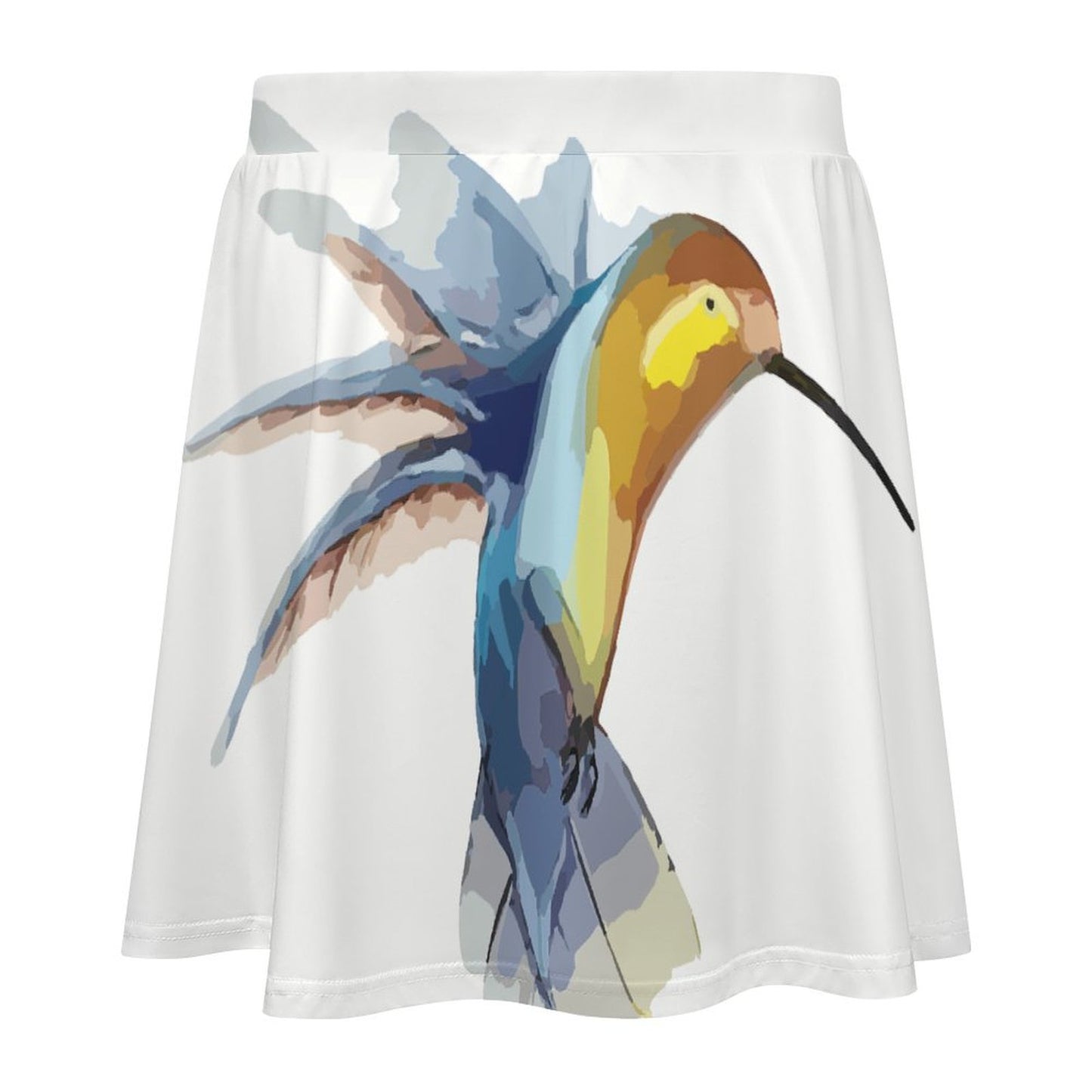 Gonna Skater Personalizzata Donna | Minigonna a Ruota in Milk Silk