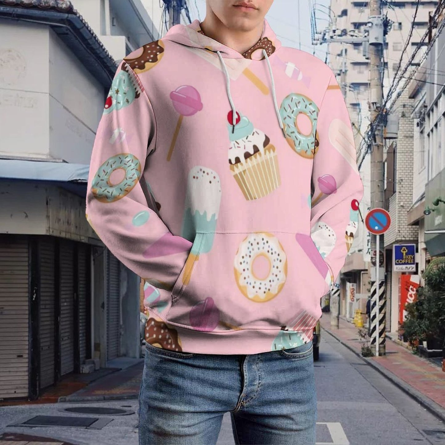 Hoodie Oversize French Terry | Felpa Doppio Cappuccio S-6XL