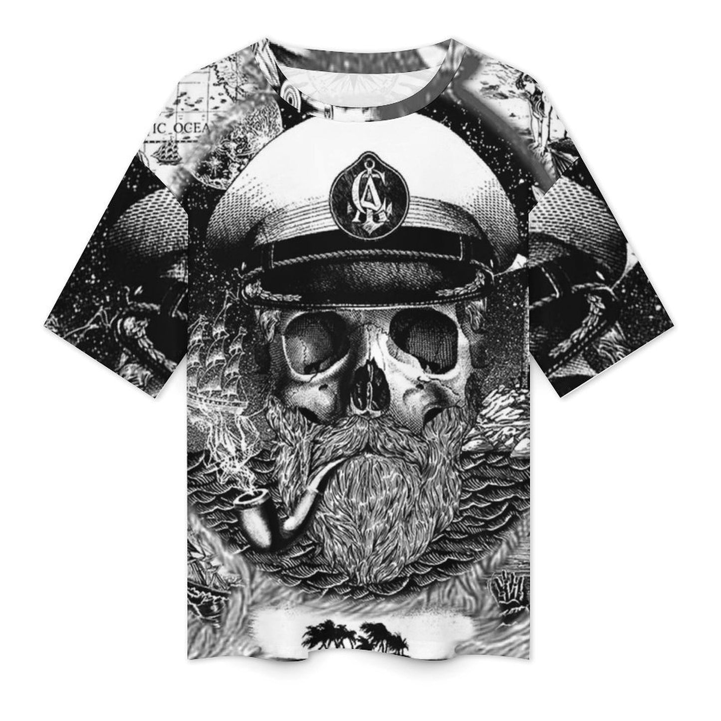 T-shirt Personalizzata Stile Ampio | Cotone Drop-Shoulder
