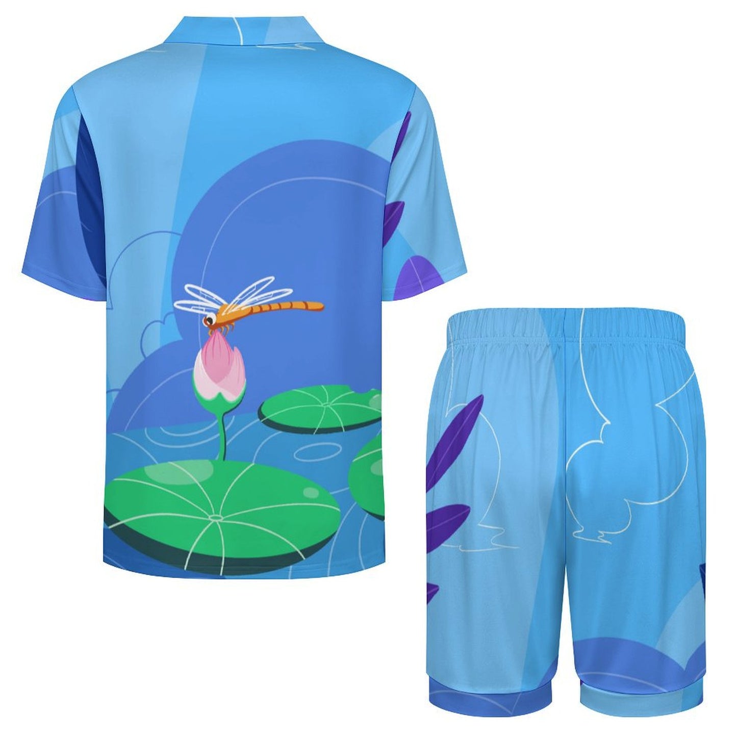 Pigiama Uomo Personalizzato Corto | Set Estivo con Foto | Idea Regalo