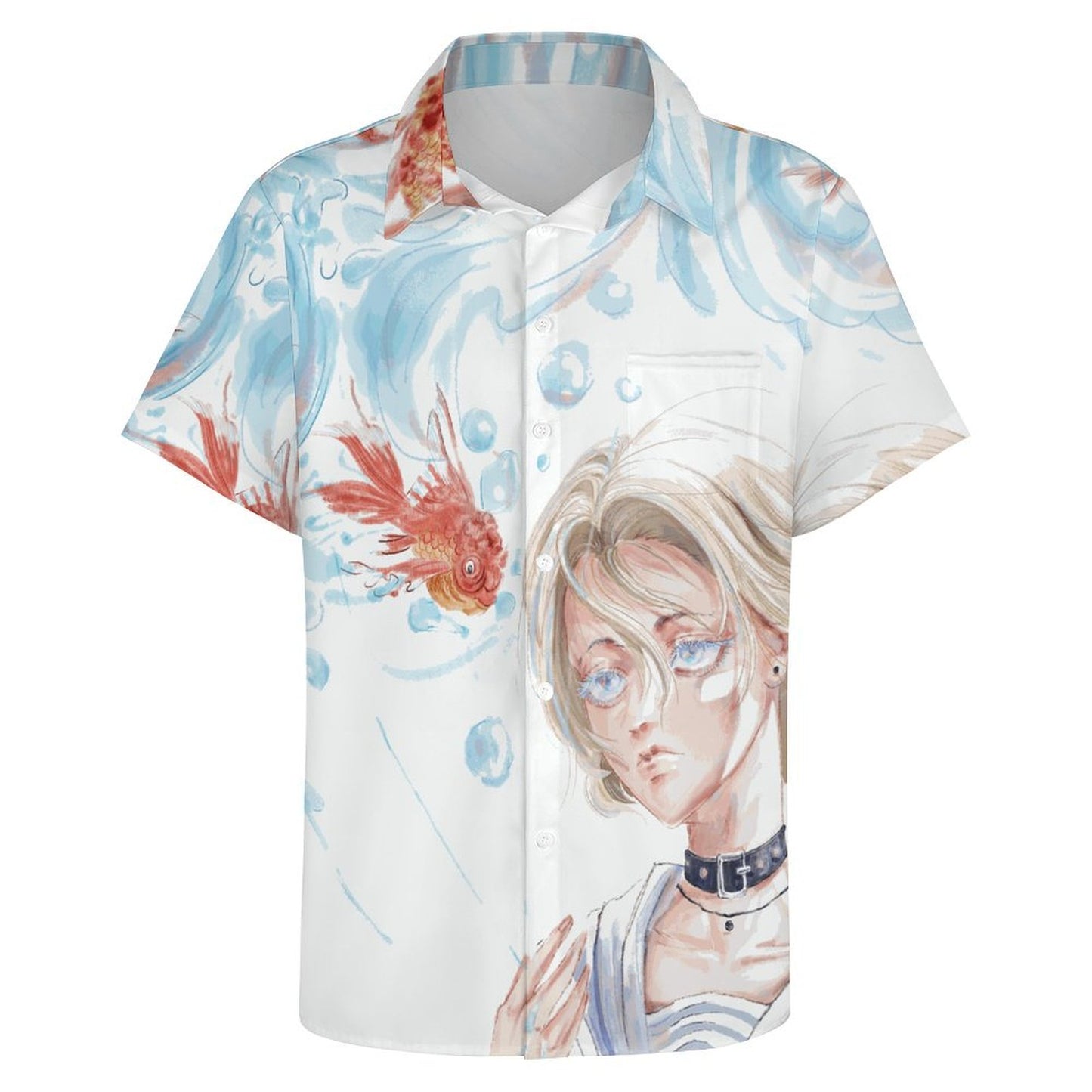 Camicia Uomo Personalizzata Maniche Corte | Stampa Foto su Camicia