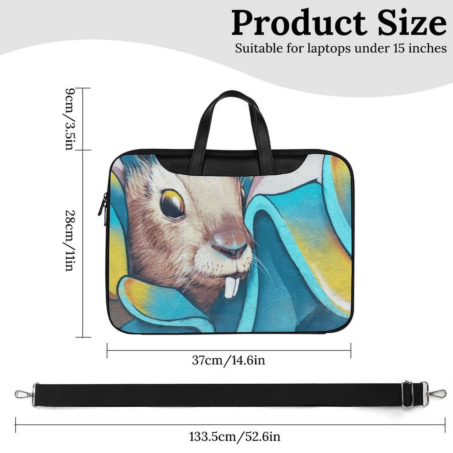 Borsa Porta PC Personalizzata con Logo | Regalo Aziendale in Pelle PU