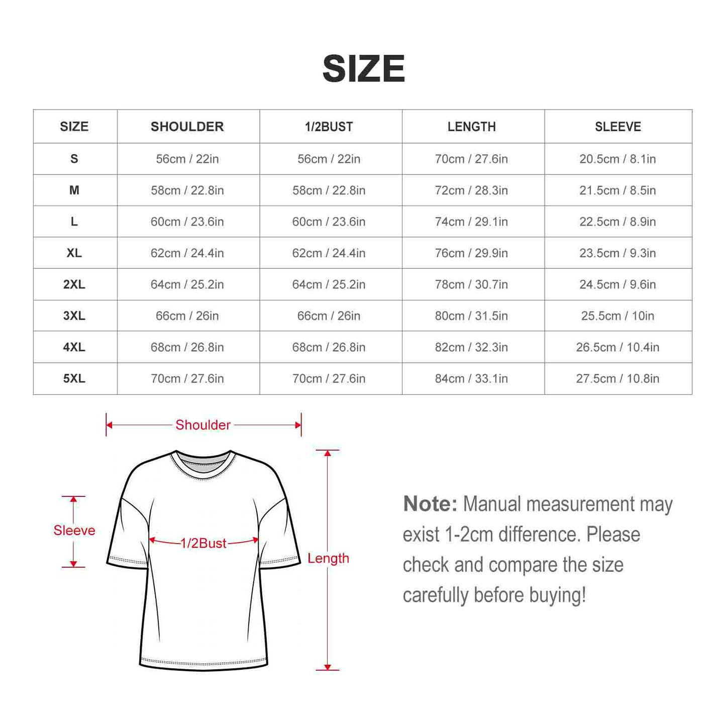 T-shirt Personalizzata Stile Ampio | Cotone Drop-Shoulder