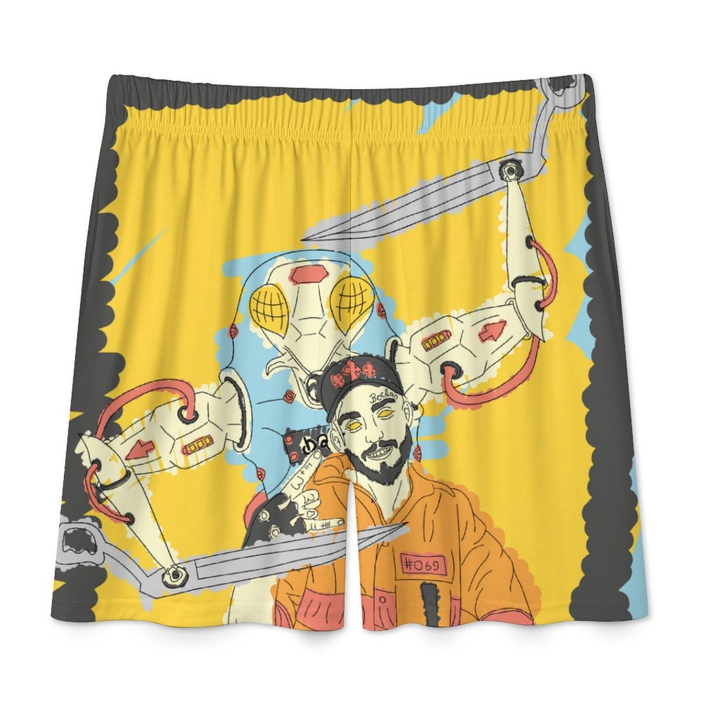 Pantaloncini Pigiama Personalizzati in Seta di Ghiaccio | Comfort Traspirante